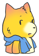 Shin the wolf sticker #5834536