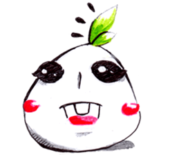 little seedling cartoon sticker #5834707