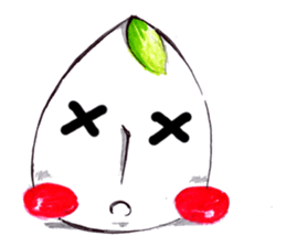 little seedling cartoon sticker #5834718