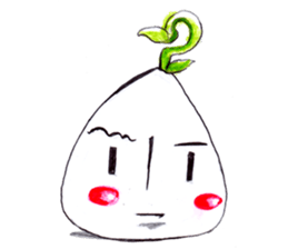 little seedling cartoon sticker #5834725