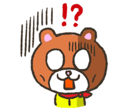 Invited bear "Mr. KUMAO" sticker #5834917