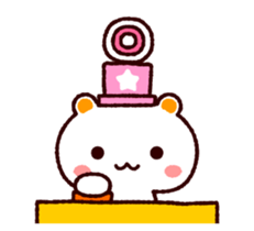 TAMACHAN THE SHIROKUMANEKO (REACTION) sticker #5835086