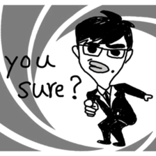 Sally Way ! sticker #5835226