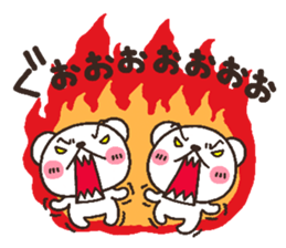 bear heart 28 sticker #5835326