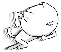 Centripetal Cat sticker #5836223