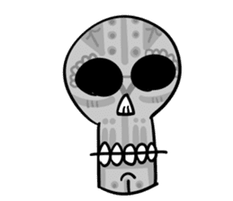Evil Skull sticker #5836790