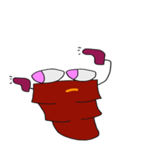 Bagworm chan 5 ( English sticker #5837028