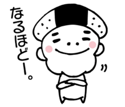 Mr.Happy ONIGIRI sticker #5837171