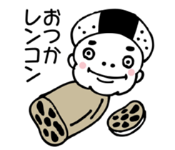 Mr.Happy ONIGIRI sticker #5837174