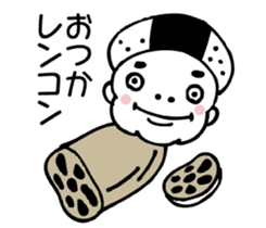 Mr.Happy ONIGIRI sticker #5837174