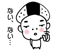 Mr.Happy ONIGIRI sticker #5837177
