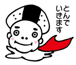 Mr.Happy ONIGIRI sticker #5837186