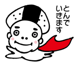 Mr.Happy ONIGIRI sticker #5837186