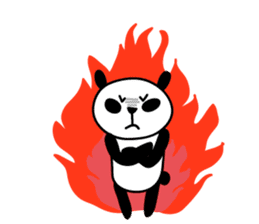 papipupe panda sticker #5837200