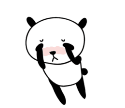 papipupe panda sticker #5837206