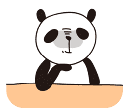 papipupe panda sticker #5837215