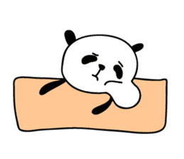 papipupe panda sticker #5837217