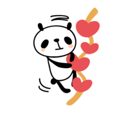 papipupe panda sticker #5837218