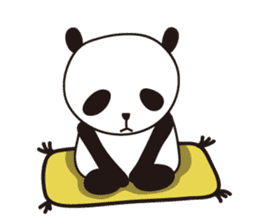 papipupe panda sticker #5837224