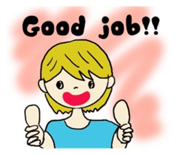 Ordinary girl,Nacyu-ko.2 sticker #5837968