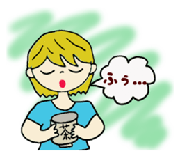 Ordinary girl,Nacyu-ko.2 sticker #5837970