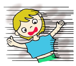 Ordinary girl,Nacyu-ko.2 sticker #5837983