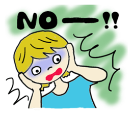 Ordinary girl,Nacyu-ko.2 sticker #5837986