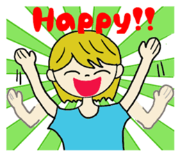 Ordinary girl,Nacyu-ko.2 sticker #5837987