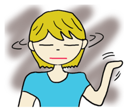 Ordinary girl,Nacyu-ko.2 sticker #5837989