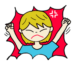 Ordinary girl,Nacyu-ko.2 sticker #5837993