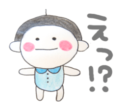 Feeling of the stuffed toy. sticker #5838320