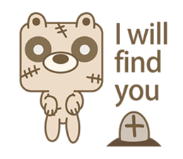 Zombie-Bear_Brook(Roar~~) sticker #5838514