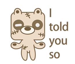 Zombie-Bear_Brook(Roar~~) sticker #5838541