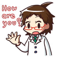 Adorable Medical Team (English Version) sticker #5838757