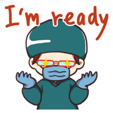 Adorable Medical Team (English Version) sticker #5838774