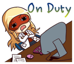 Adorable Medical Team (English Version) sticker #5838789
