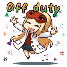 Adorable Medical Team (English Version) sticker #5838790