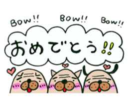 oyaji-dog3bro sticker #5838846