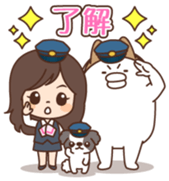 Tane-chan &  Yarukinashio sticker #5839275