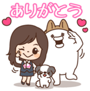 Tane-chan &  Yarukinashio sticker #5839276