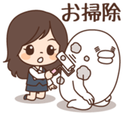 Tane-chan &  Yarukinashio sticker #5839303