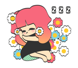kirakira girl sticker #5839455