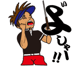Moyoshi's golf sticker sticker #5840284