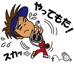 Moyoshi's golf sticker sticker #5840285