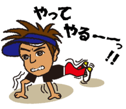 Moyoshi's golf sticker sticker #5840288