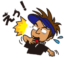 Moyoshi's golf sticker sticker #5840289