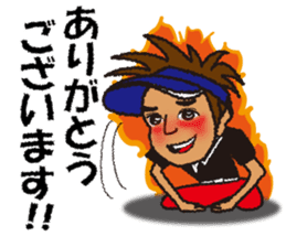 Moyoshi's golf sticker sticker #5840300