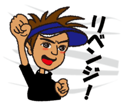 Moyoshi's golf sticker sticker #5840303