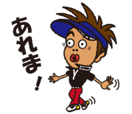 Moyoshi's golf sticker sticker #5840304