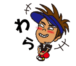 Moyoshi's golf sticker sticker #5840310